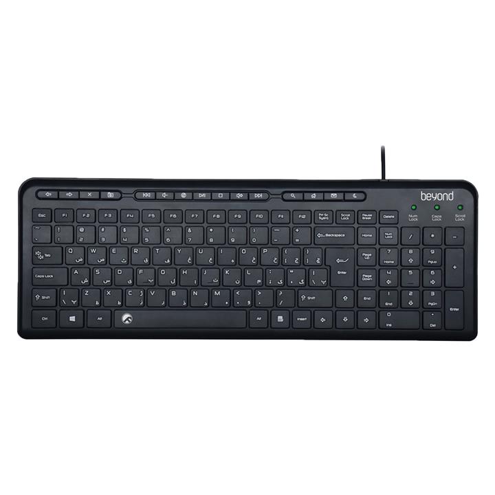 کیبورد باسیم بیاند مدل BK-3441 Keyboard Beyond BK 3441